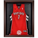 Mounted Memories Toronto Raptors Brown Framed Jersey Display Case
