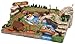 Outside Inside - Hand Painted Summit Trail Cribbage Board
