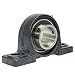 UCP210-31 Pillow Block Mounted Bearing, 2 Bolt, 1-15/16" Inside Diameter, Set screw Lock, Cast Iron, Inch