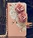 iPhone 6s Plus Case,iPhone 6 Plus Case,Hundromi Luxury Wallet Leather Purse Case with Card Slots/Cash Compartment Detachable Chain Strap for iPhone 6 Plus/6s Plus
