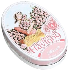 Les Anis De Flavigny, Rose (French Mints), 1.75-Ounce Tins (Pack of 8)