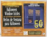 CELEBRATIONS LIGHTING 34070-73 HALLOWEEN WINDOW DRAPE LIGHTS 50 LIGHT SET
