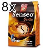 Senseo Kaffeepads Sevilla, Karamell & Vanille, 8er Pack, 8 x 10 Pads