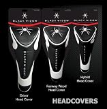 Black Widow Head Covers (Available in 3 Sizes: Driver, Fairway & Hybrid Headcovers)