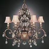 Fine Art Lamps 161740 6LT Chandelier - Midsummer Nights Dream Crystal Indoor Lighting
