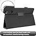 Infiland Premium PU Leather Case Cover for DigiLand 10.1 DL1008M DL1010Q / NeuTab N10 Plus 10.1/ Rotor 10.1/ iDeaUSA CT10/ Elecost OctaTab 10.1/ IRULU X1 Pro Lightning 10.1 Inch Tablet- Black