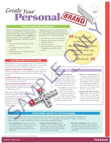Success Tips for Professionalism, by Pearson Education