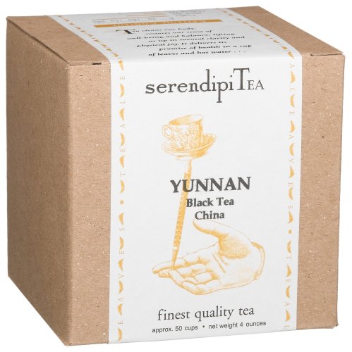 SerendipiTea Yunnan, Black Tea, China, 4-Ounce Boxes (Pack of 2) by SerendipiTea