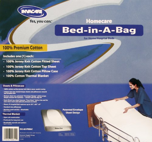 Invacare Cotton Home Care Bed-In-A-Bag 36