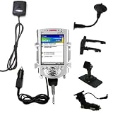  : Car / Auto Multi Adapter Mount Holder GPS Navigation Kit for the Compaq iPAQ h3635 with built in charger - Gomadic Brand