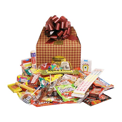 Grand Retro Candy Assortment - Burgundy by Candy Crate