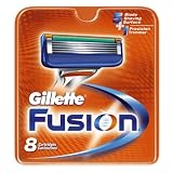 Gillette Fusion Manual Replacement Cartridges (8 Cartridges)