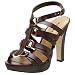 Madden Girl Women's Sacredd Strappy Platform Slingback,Brown Paris,9.5 M US