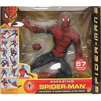 The Amazing Spiderman Ulitmate 18 Super Poseable Action Figure (2003 ToyBiz)