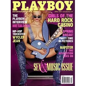 2001 Irina Voronina/Metallica Playboy magazine