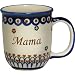 New Polish Pottery 12oz Mug - MAMA, MOM