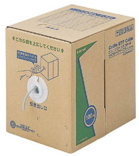 ELECOM イーサネットLANケーブル(アイボリー)100m LD-CT/T100R