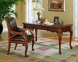 Review Coaster Furniture 800761-762-Set / Warm Brown Cherry Desk and Chair By Coaster Furniture