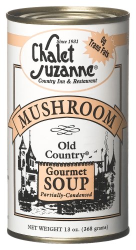 Chalet Suzanne Old Country Mushroom Semi-condensesd, 13-Ounce Cans (Pack of 6) by Chalet Suzanne