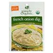 Simply Organic French Onion Dip, 1.10 Ounce Packet (Pack of 24)