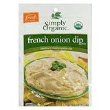 Simply Organic Dip Mix, French Onion, 1.1-Ounce Packets (Pack of 24)