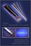 EAXUS UV-Geheimstift / UV-Stift mit unsichtbarer Tinte NEU
