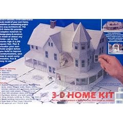 3-D Home Kit: All You Need to Construct a Model of Your Own Home or Addition (with Booklet "Architecture & Math Workshop Notes")