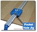 All in One Clamp PHJ Pocket Hole Jig with Step Drill and Square Driver