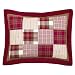 Woolrich® Diagonal Standard Sham - Red Image
