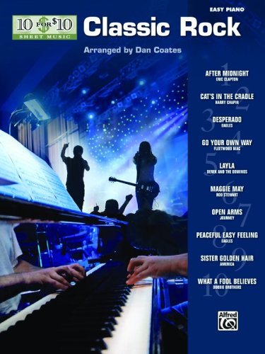 10 for 10 Sheet Music Classic Rock: Easy Piano Solos