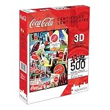 (14x19) Coca-Cola 500 Piece 3-D Lenticul...