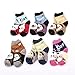 SDBING Super Warm Baby Boy Girl Fuzzy Soft Socks Value Pack 6 pairs 1-3 Year old