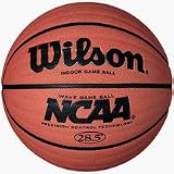 Intermediate Size 6 NCAA Wave Game Basketball from Wilson