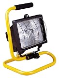500W Halogen worklight on yellow floor stand