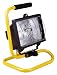 500W Halogen worklight on yellow floor stand