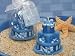 Beach Theme Scented Wedding Cake Candle (Set of 48)