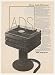 1982 ADS Atelier Stereo System Print Ad
