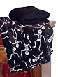 Sun Yin Microplush Throw, Skeleton, 2-Pack