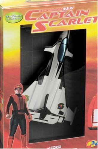 Childrens Toyshop  Toys : Captain Scarlet Classic Angel Interceptor and New White Falcon set