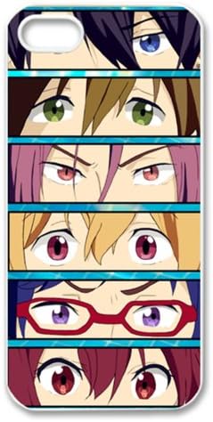 iwatobi swim club free iwatobi swim club Hard back cover case fit for Apple Iphone 5 5S