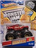 IRON MAN 1ST EDITIONS 2011 HOT WHEELS 1:64 SCALE TATTOO MONSTER JAM TRUCK 54/80