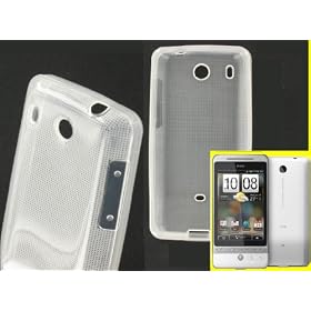 CLEAR TRANSPARENT Gel Case Skin for HTC HERO
