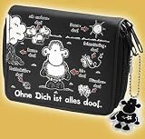 SHEEPWORLD: OHNE DICH IST ALLES DOOF - Tasche / Geldbeutel