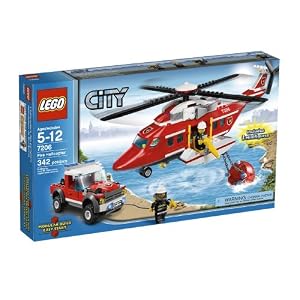 LEGO City Fire Helicopter (7206) by Lego