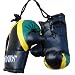 Mini Punch Boxing Gloves Miniature Novelties Key Chain Jamaica Flagged