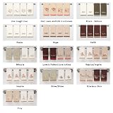 Inspirational 100% Cotton 4 Pack Fingertip Towels in 13 Style by Cotton Craft
