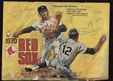1970 MLB Program Minnesota Twins @ Boston Red Sox Autographed by 5 - Autographed MLB Magazines