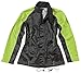 Joe Rocket RS2 Womens 2-Piece Motorcycle Rain Suit (Black/Hi-Viz, Large)