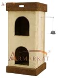 Cat Condo 2 storey activity centre/ scratcher - Armarkat 3203