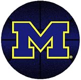 Michigan Basketball Rug 4' Round